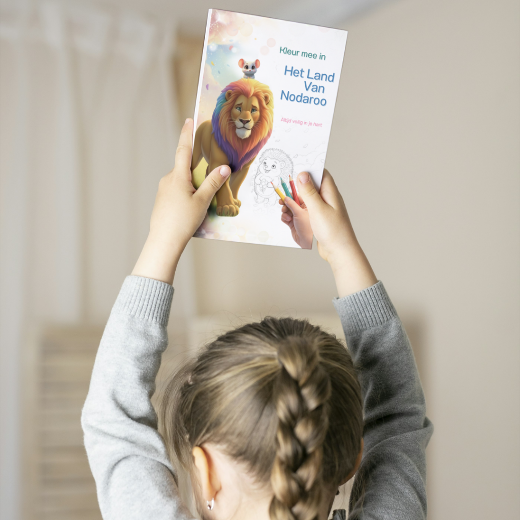 kleurboekje in kinderhanden