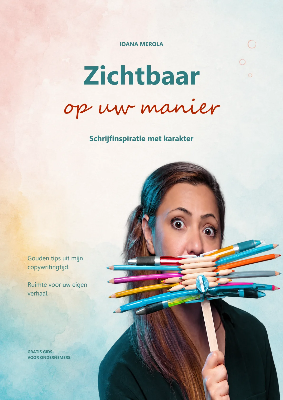 Cover van de gratis gids Zichtbaar op uw manier